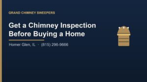 Read more about the article Get a Chimney Inspection Before Buying a Home in Homer Glen, IL