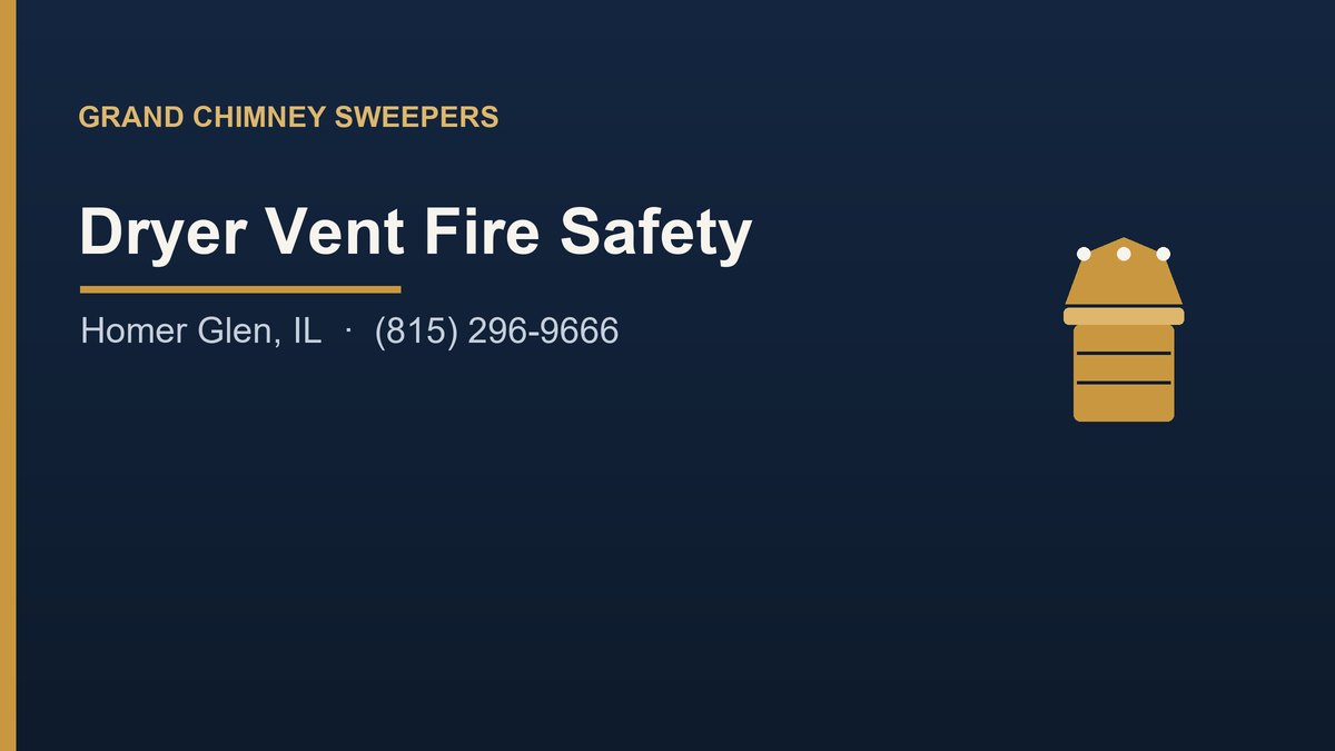 Read more about the article Dryer Vent Fire Safety in Homer Glen, IL