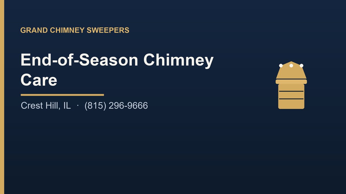 You are currently viewing End-of-Season Chimney Care in Crest Hill, IL